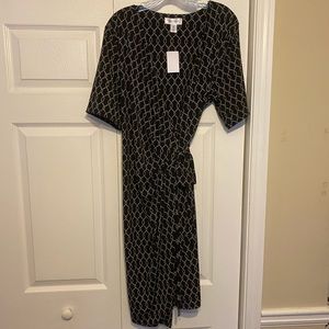 NWT Motherhood Maternity Faux Wrap Dress Sz 2X